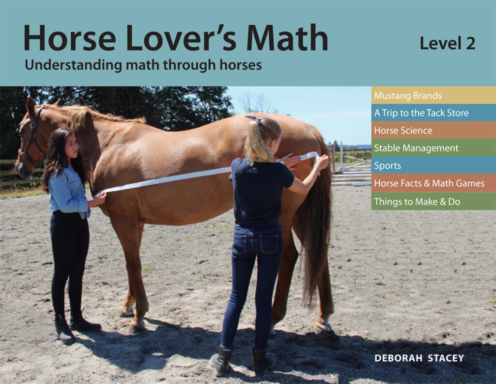 Book Cover: Horse Lovers Math Level 2