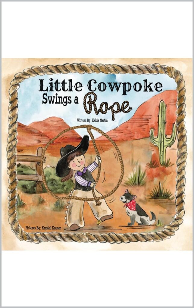 Book Cover: Little Cowpoke Swings a Rope