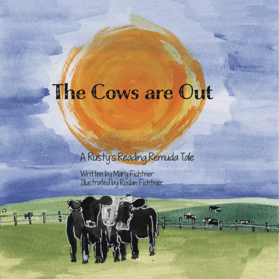 Book Cover: The Cows are Out