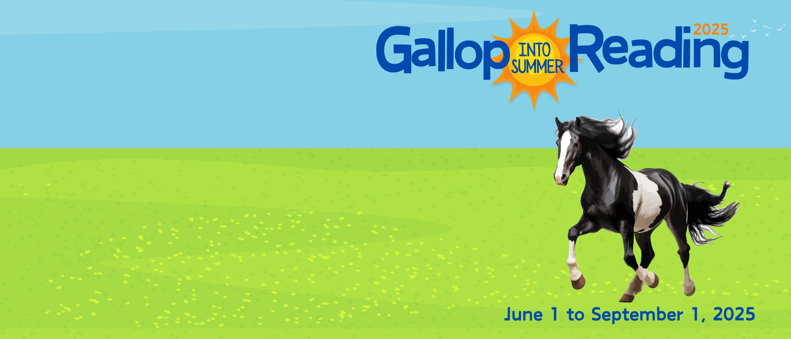Saddle up for reading fun Gallop into Summer Reading
