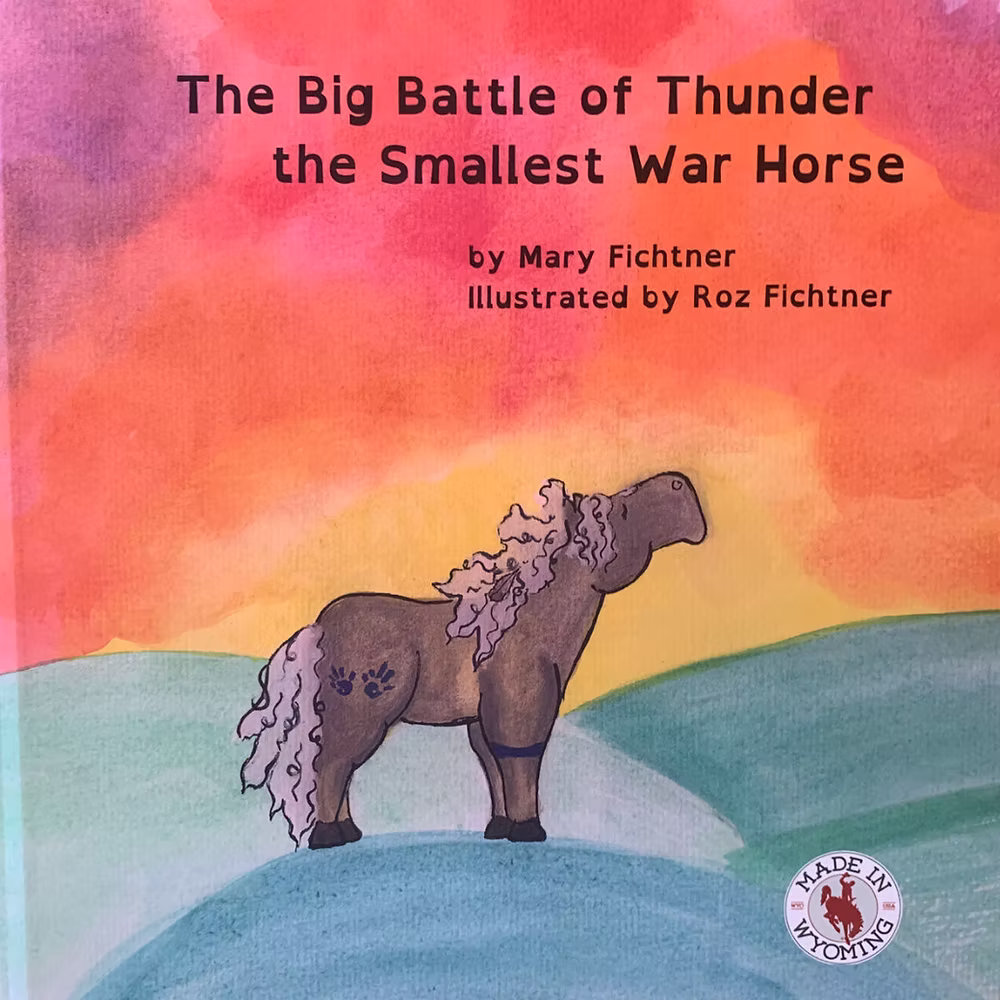 Book Cover: The Big Battle of Thunder the Smallest War Horse