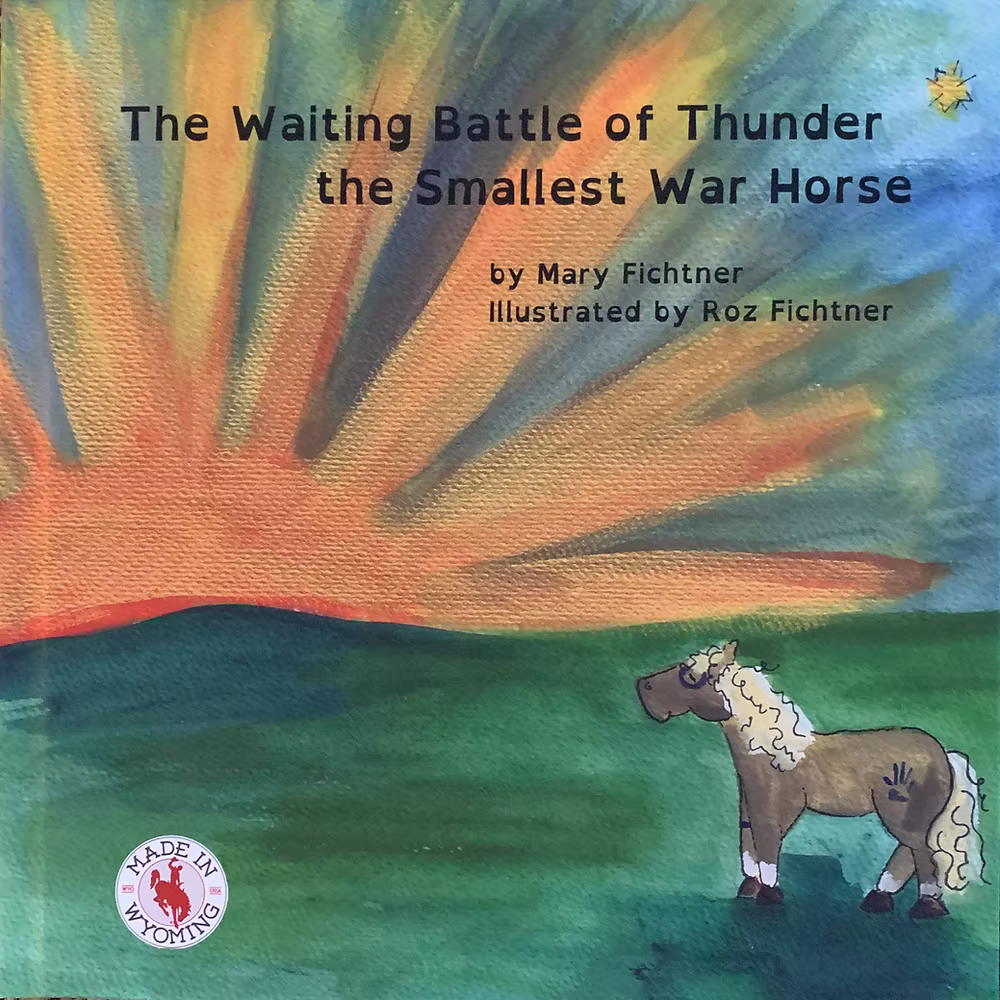 Book Cover: The Waiting Battle of Thunder the Smallest War Horse