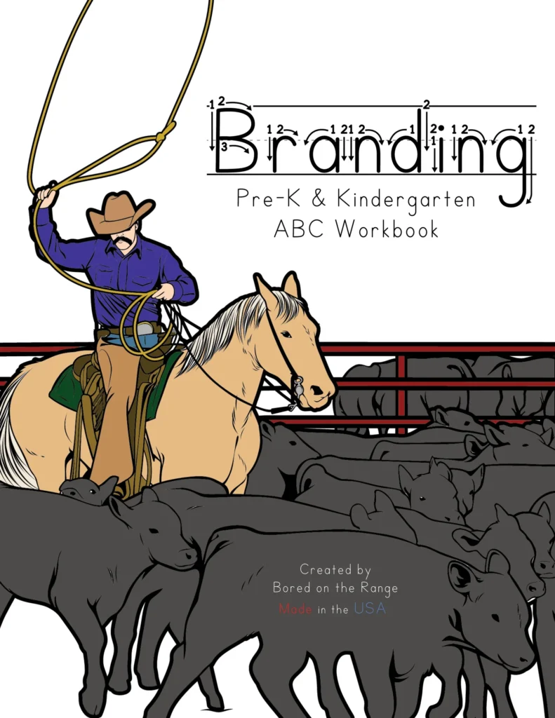 Book Cover: Branding: Pre-K & Kindergarten ABC Workbook