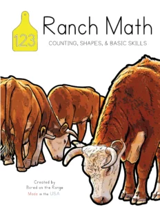 Book Cover: Ranch Math: Counting, Shapes, & Basic Skills