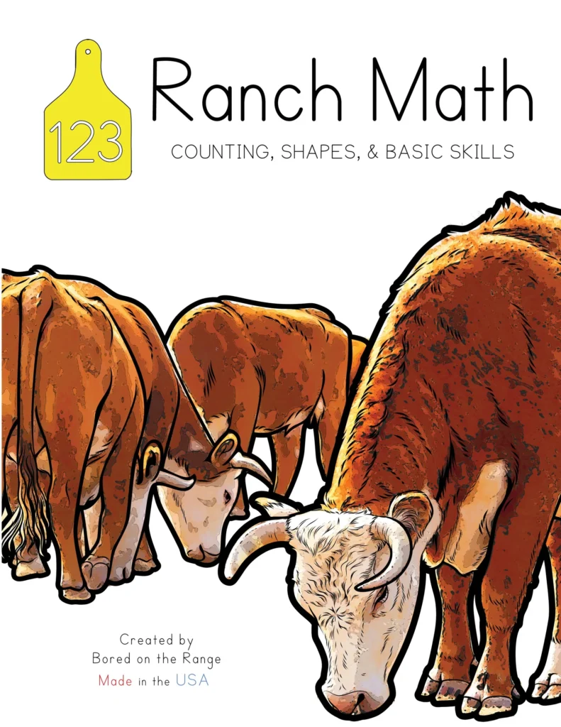 Book Cover: Ranch Math: Counting, Shapes, & Basic Skills