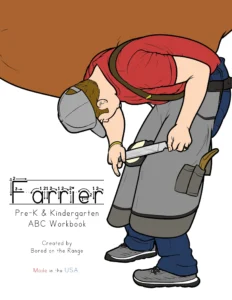 Book Cover: Farrier: Pre-K & Kindergarten ABC Workbook
