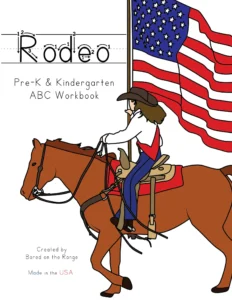 Book Cover: Rodeo: Pre-K & Kindergarten ABC Workbook
