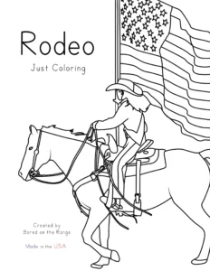 Book Cover: Rodeo: Just Coloring